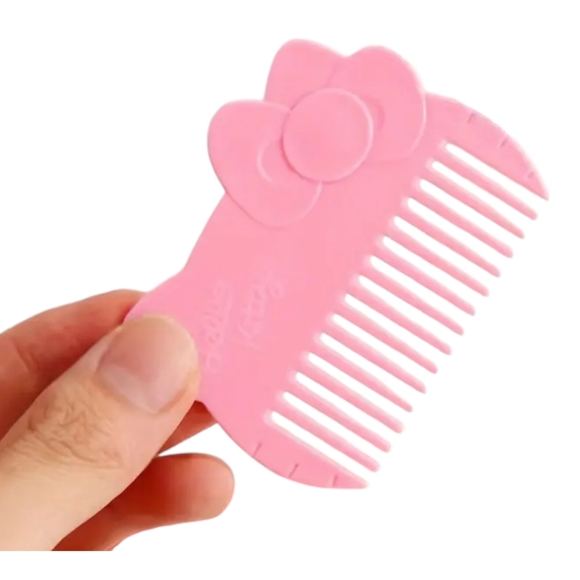 Limited Edition HELLO KITTY Deluxe 360°Swivel Rotating Vanity Mirror With Comb - Picture 5 of 13